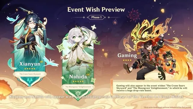 Genshin Impact 4.4 Banner Update: Schedule, New Characters, and More genshin impact 4.4 update