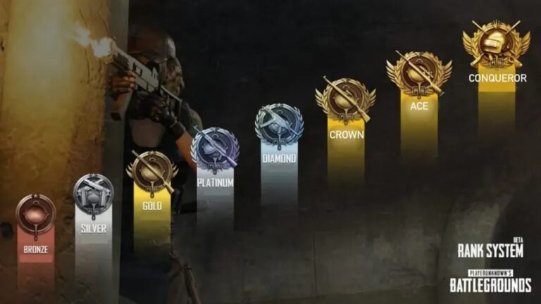 rank pubg list