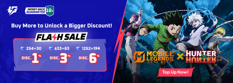 Flash Sale Alert: Mobile Legends Discounts Up to 7%! Flash Sale Alert: Mobile Legends Discounts Up to
