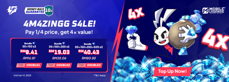 Double Diamond Mobile Legends: Get 2x Diamonds