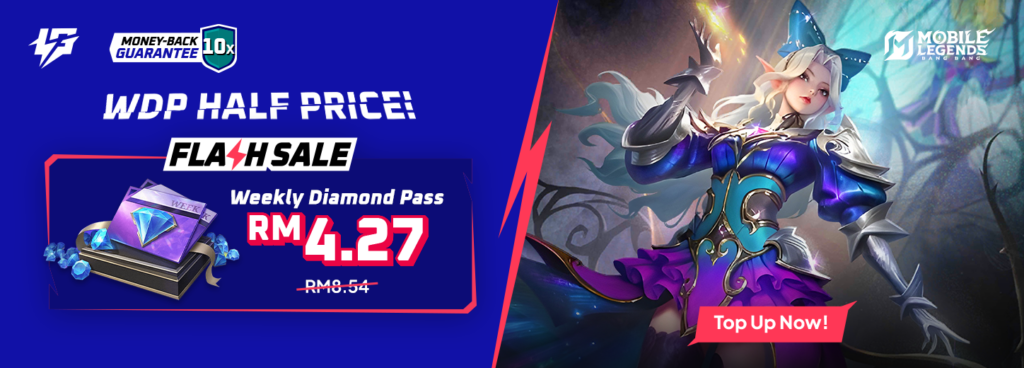 Flash sale up to 50% for Mobile Legends Players! Flash sale up to 50% for Mobile Legends Players
