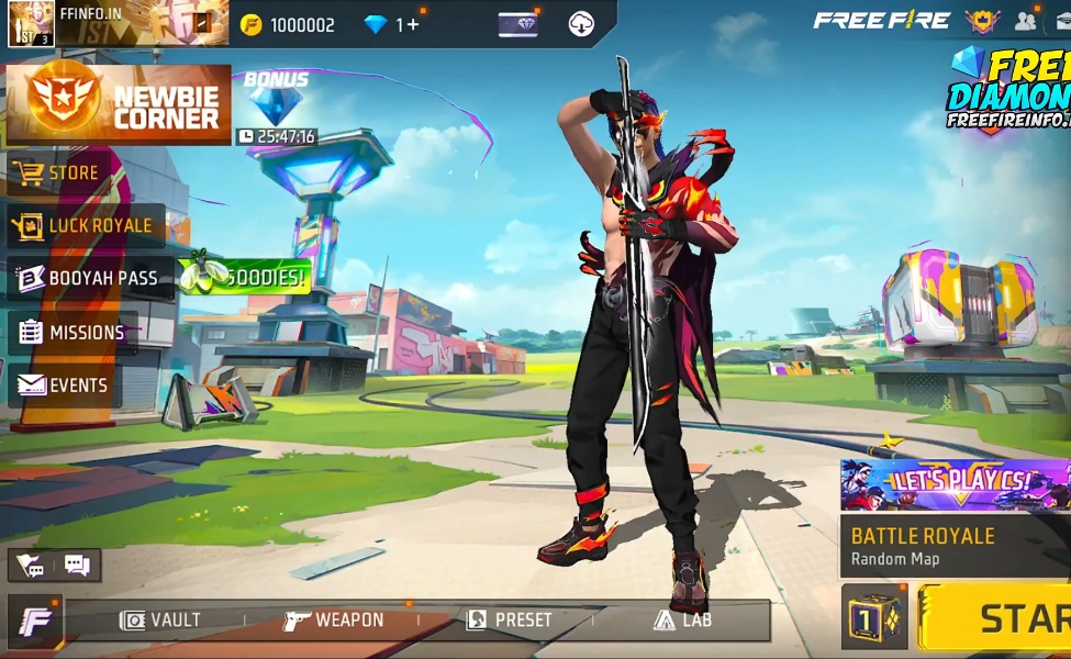midnight ace free fire rewards