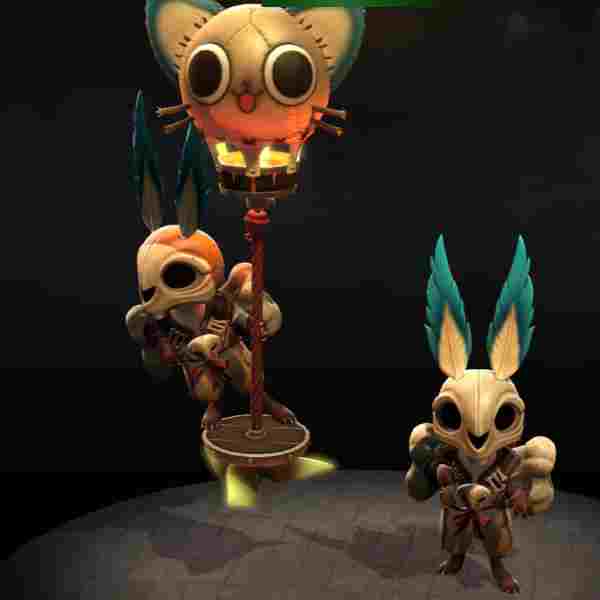 Palico and Poogie
