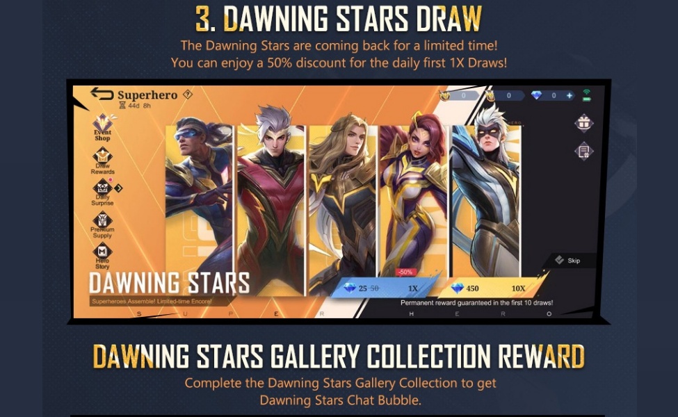 cheapest way to get mlbb dawning stars resale skins 2026