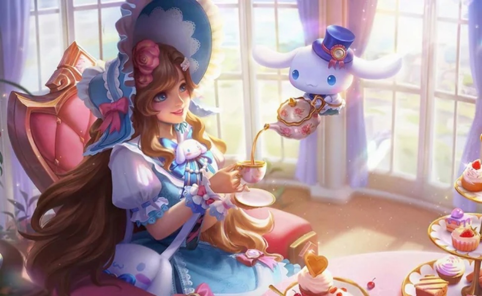 floryn fluffy dream sanrio x mlbb skin