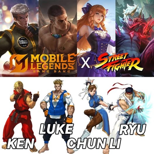 mlbb x street fighter skins details