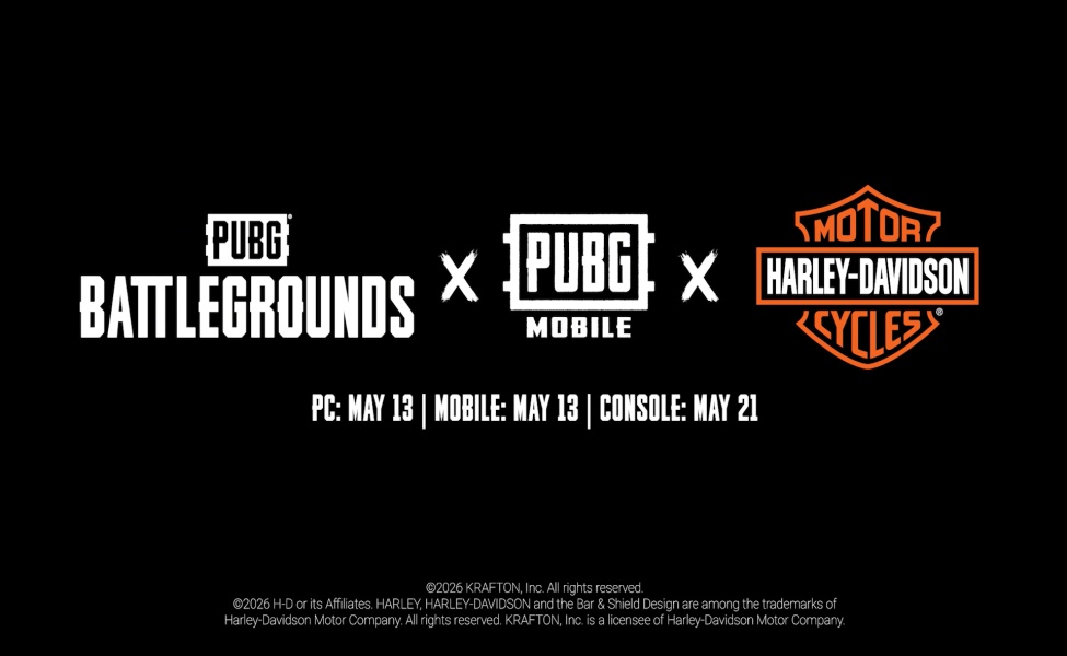 pubg mobile x harley davidson event release date