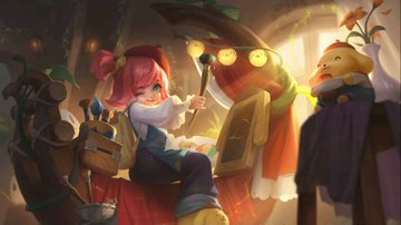 chang'e moon artist mlbb x sanrio skin