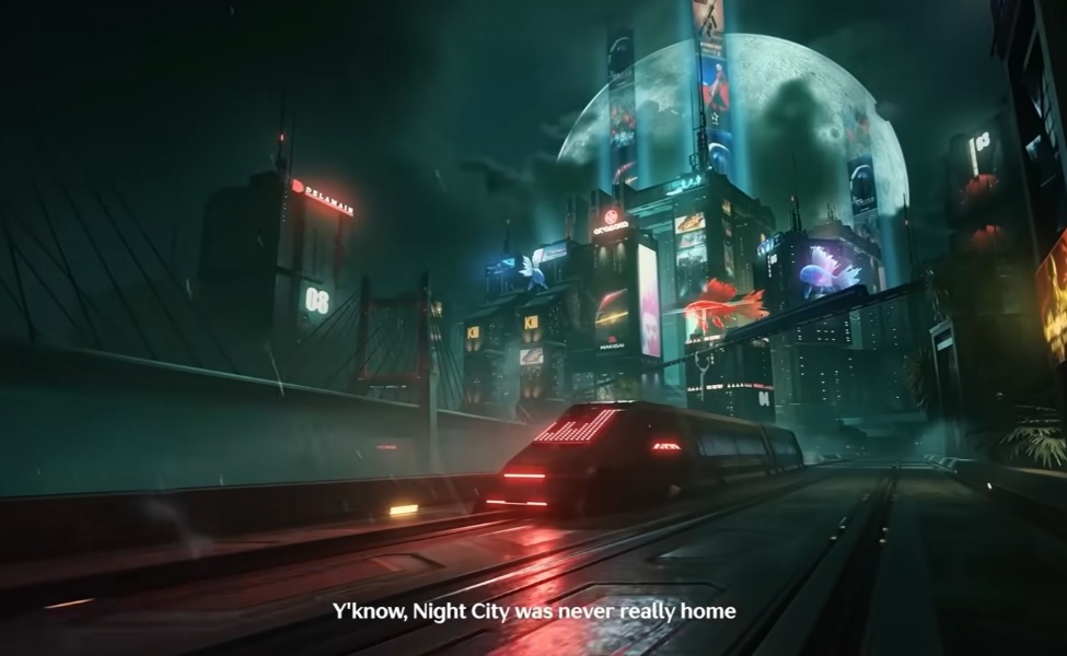 somnoire night city in wuwa 3.4 x cyberpunk