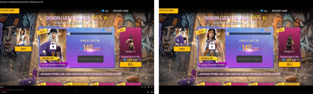 fracture street and style bundles in mystery shop