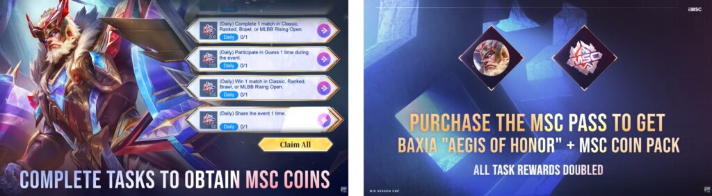 how to get baxia aegis of honor skin in msc 2026 mlbb