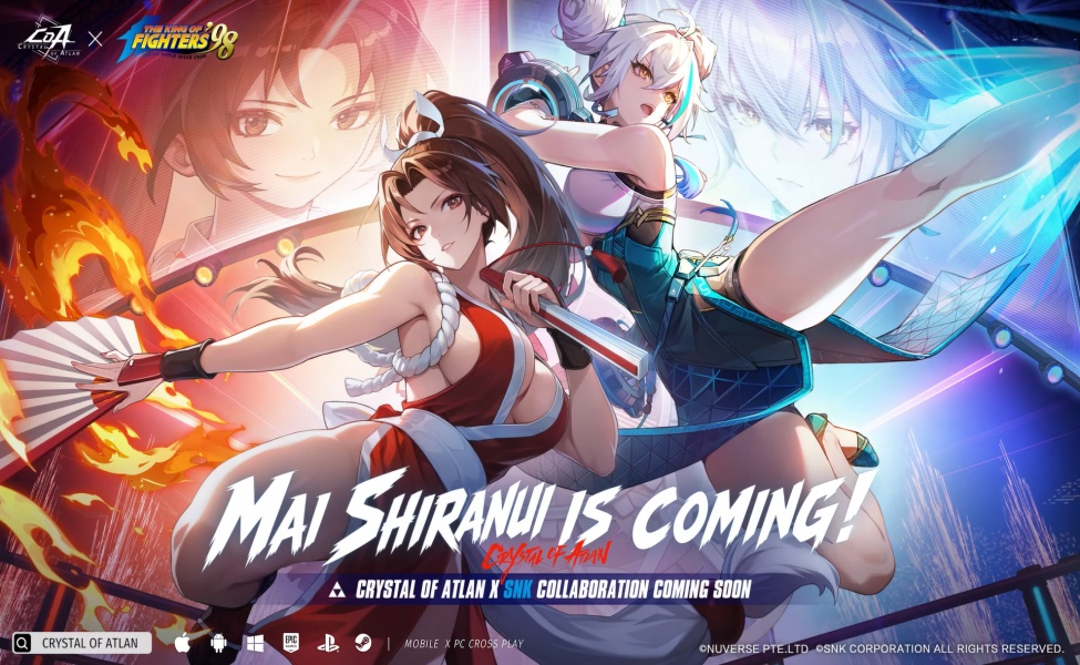 crystal of atlan x kof 98 release date