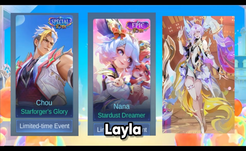 featured 10th mlbb anniversary skins