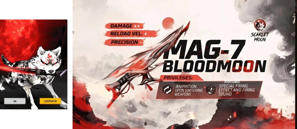 weapon mag 7 sangre lunar in ff scarlett moon