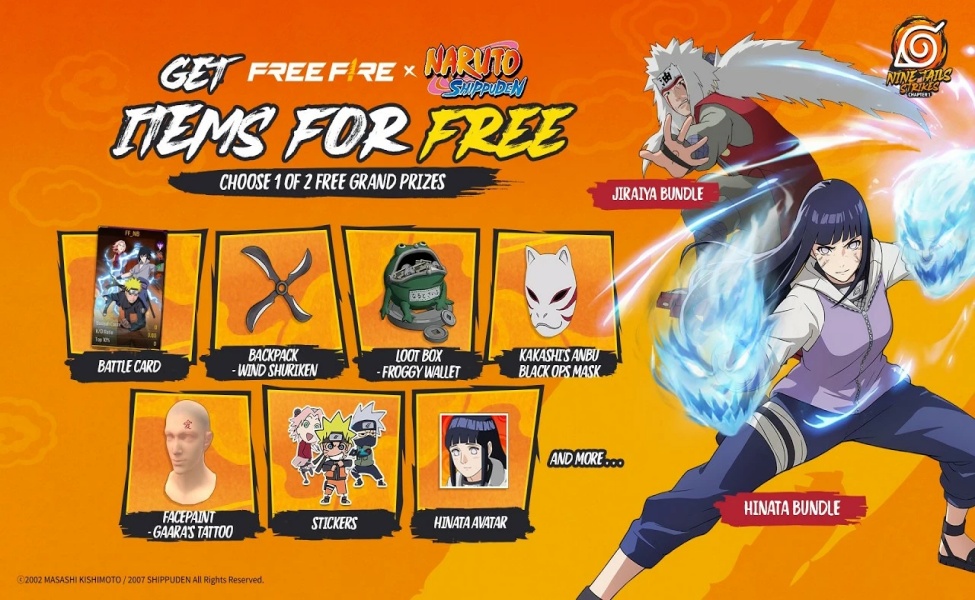 hinata and jiraiya bundle release in ff x naruto