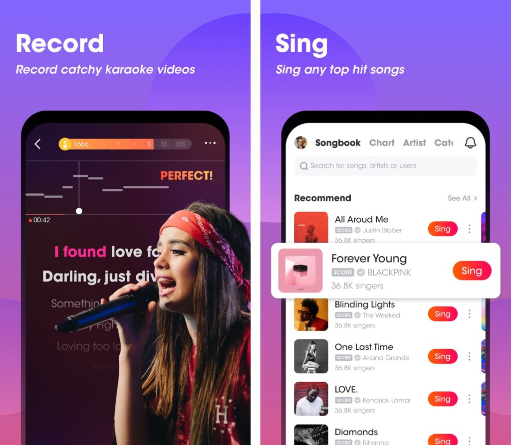 how to create first cover on wesing app