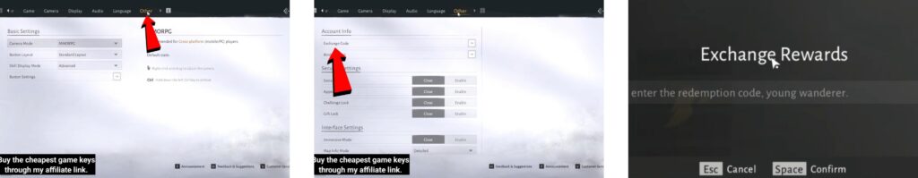 how to redeem where winds meet codes