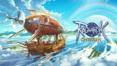 Ragnarok Origin Leveling Guide for All Classes Ragnarok Origin airship flying over fantasy landscape with game logo