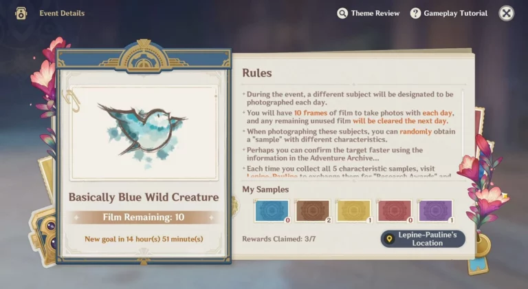 blue wild creature