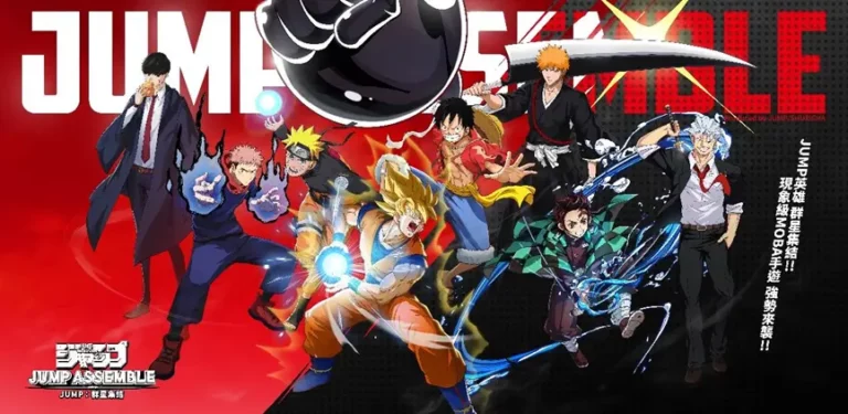 Jump Assemble characters