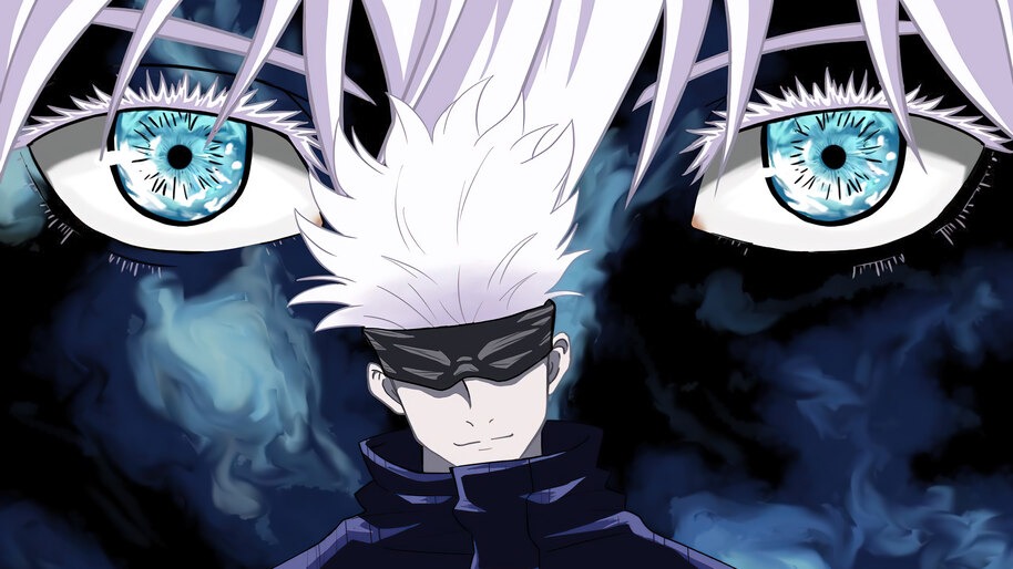 Gojo Six Eyes as one of the the main characters of Jujutsu Kaisen