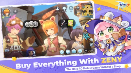 Ragnarok M Classic, The Complete CBT Schedule and Other Details Ragnarok M Classic mobile game interface showing characters and gameplay