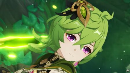 Best Genshin Impact Collei Build Guide Collei character with green hair and Dendro vision in Genshin Impact