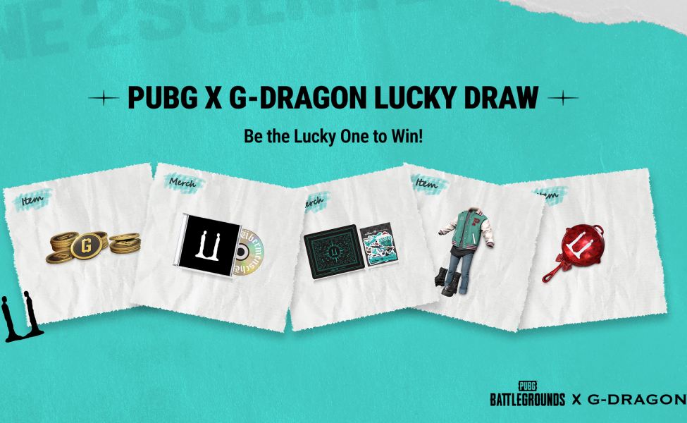 PUBG x G-DRAGON Lucky Draw