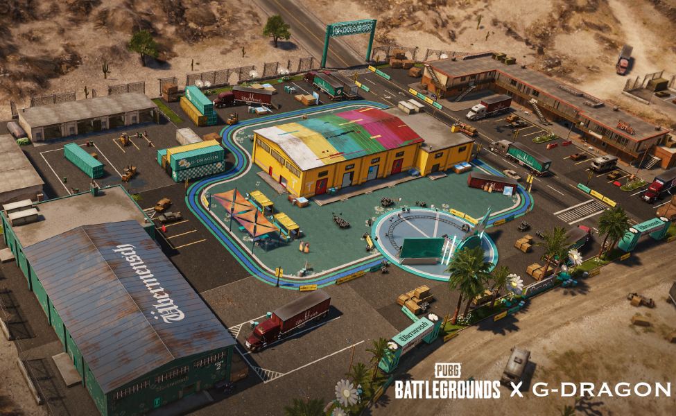 Themed Locations in PUBG World
