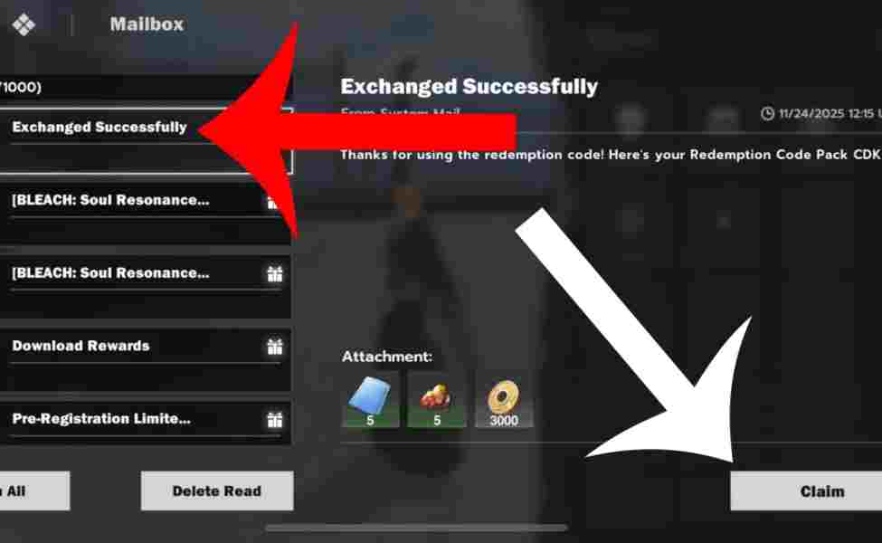 How to Redeem Codes in Bleach Soul Resonance
