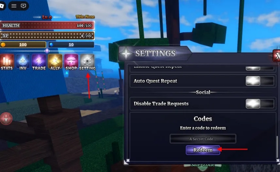 How to Redeem Sailor Piece Codes
