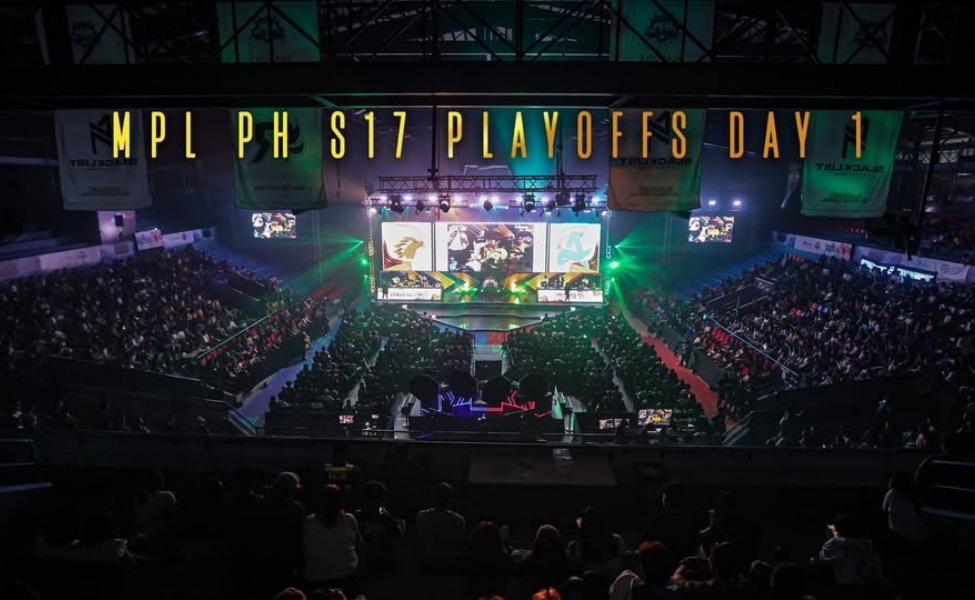 MPL PH S17 Playoffs Day 1 arena crowd and main stage setup