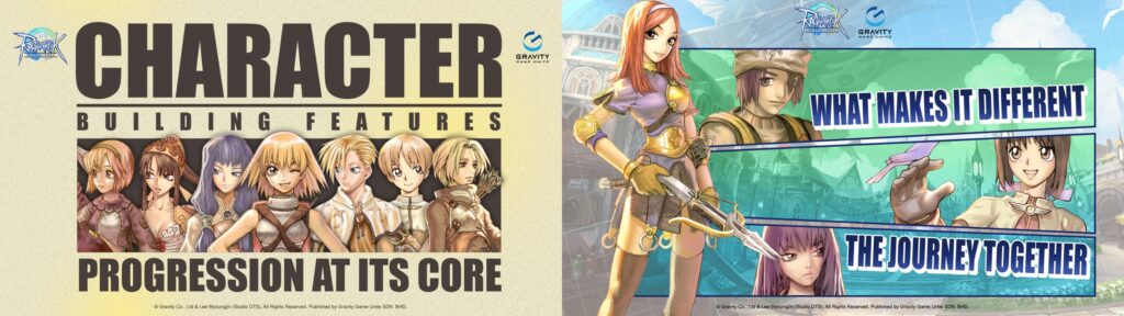 Ragnarok Zero character classes and progression features with anime