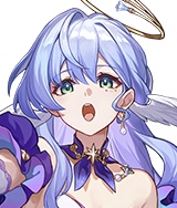 Anime girl with purple hair and purple outfit from Honkai Star Rail