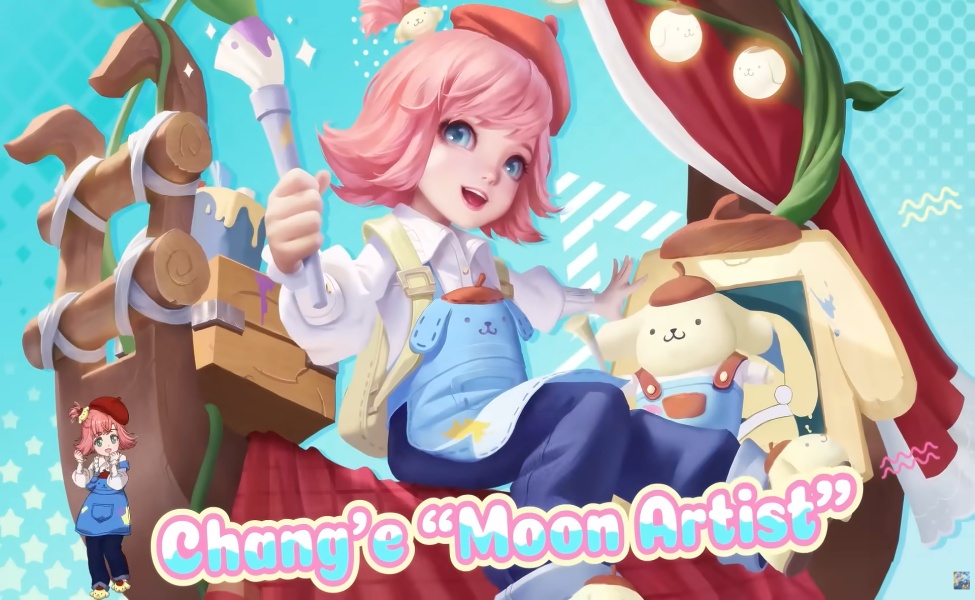 chang'e moon artist skin