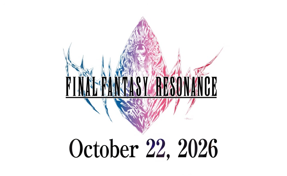 Final Fantasy Resonance official logo with release date October 22, 2026