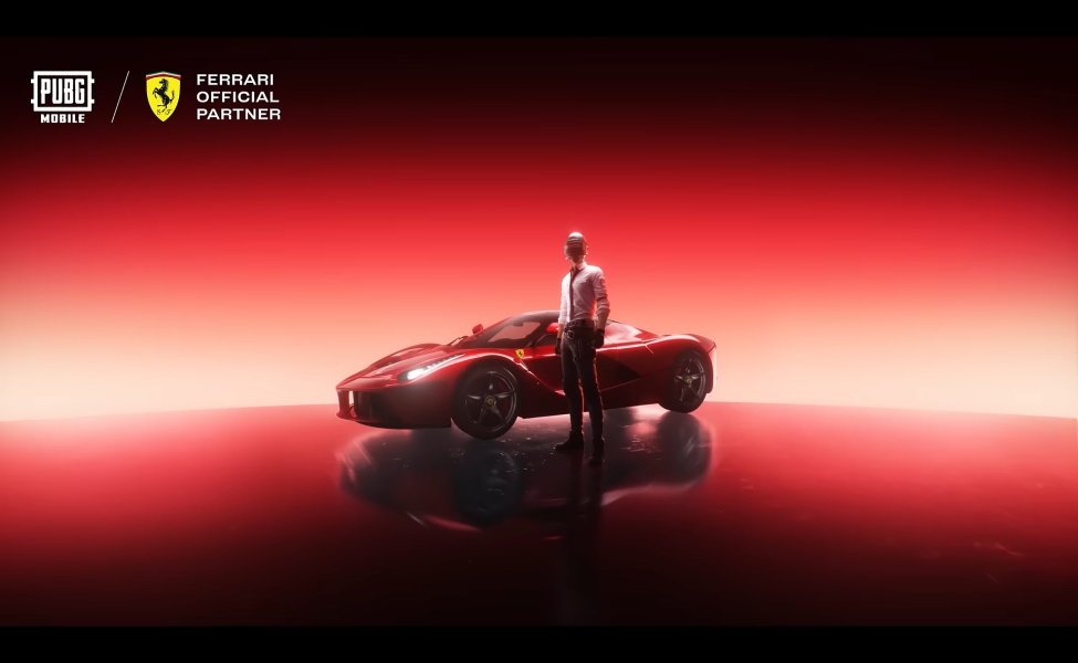 pubg mobile x ferrari collab release date
