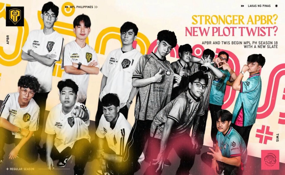 MPL Philippines Season 18 team rosters for APBR and TWIS with new player slate