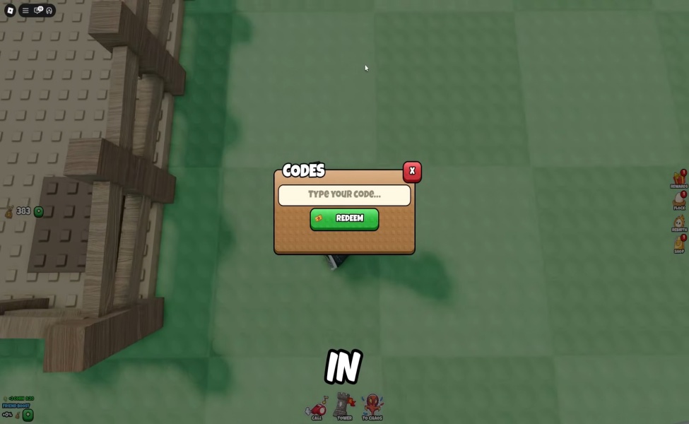 how to redeem grow a chicken fighter codes