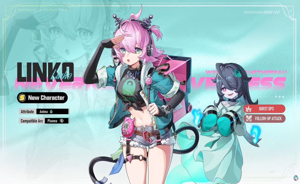 Linko new S-Class character card for Neverness to Everness v1.3 phase 2