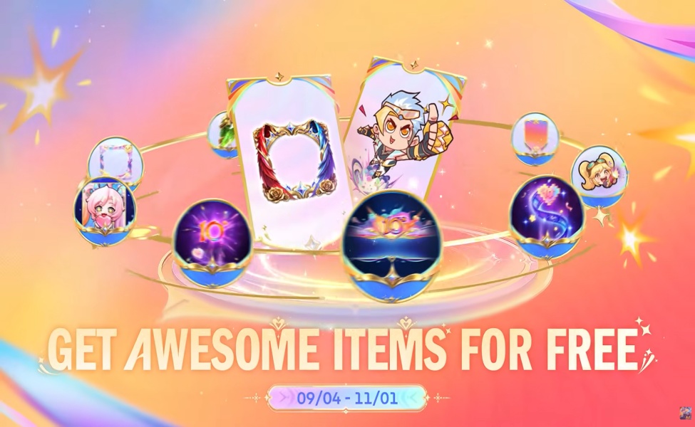 Free anniversary rewards and items available in MLBB from September to November