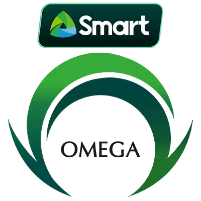 Smart Omega logo with green circular design and brand name
