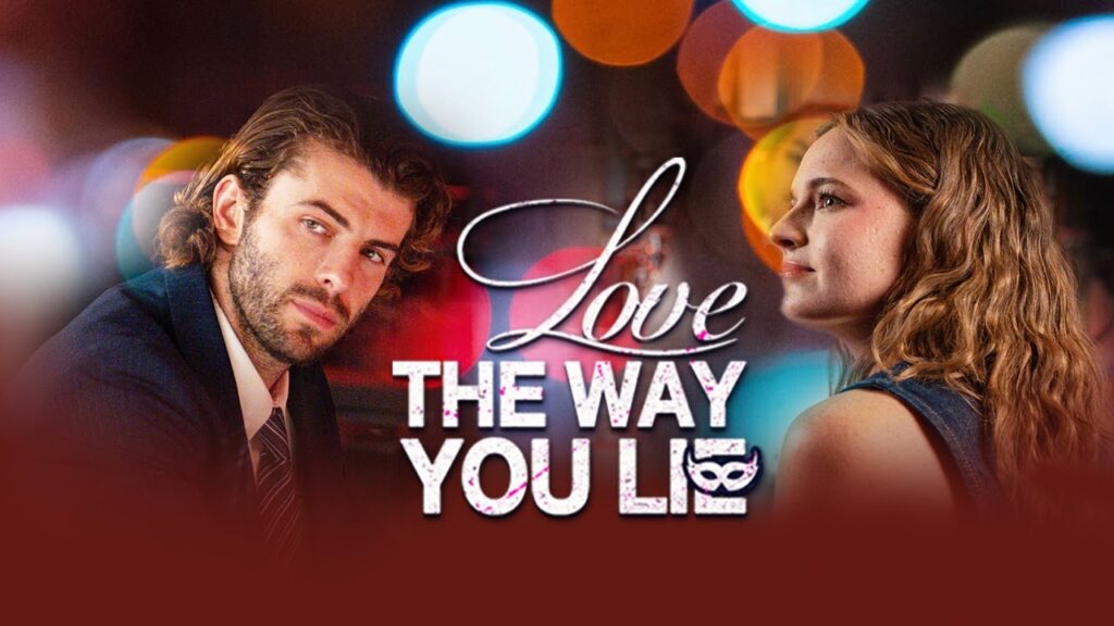 Love The Way You Lie DramaBox series poster with two main characters