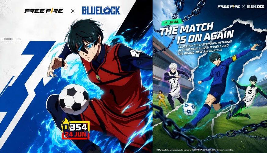 free fire x blue lock chapter 2 release date