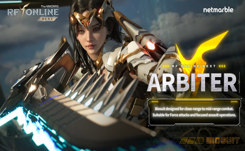 RF Online Next Arbiter Biosuit class