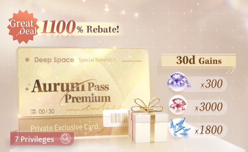 aurum pass love and deepspace price