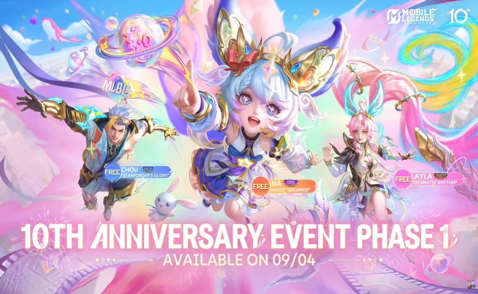full mlbb 10th anniversary schedule