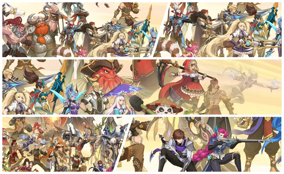 MLBB revamped heroes artwork for 10th Anniversary Season 42
