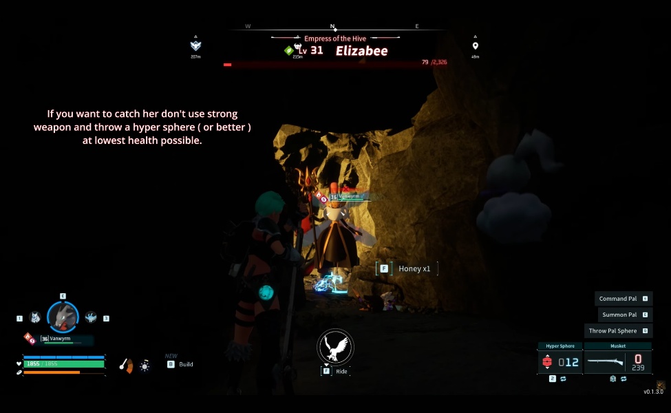 how to defeat alpha boss elizabee palworld