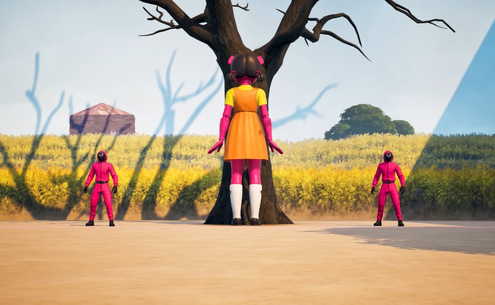all new contents in fortnite x squid game collaboration
